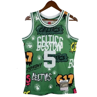 Men's Kevin Garnet #5 Boston Celtics Swingman Vintage NBA Jersey - jerseystop