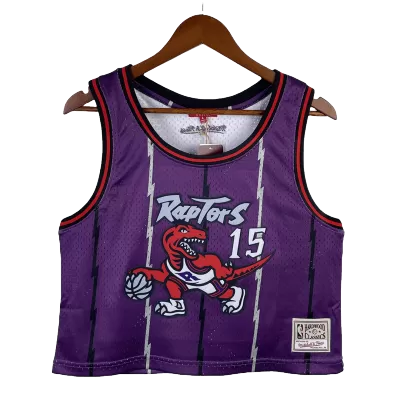 Women's Toronto Raptors Carter #15 Vintage NBA Jersey 1998/99 - jerseystop