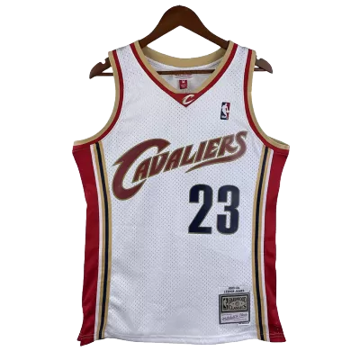 Men's LeBron James #23 Cleveland Cavaliers Vintage NBA Jersey 2003/04 - jerseystop