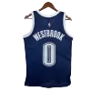 Men's Westbrook #0 Oklahoma City Thunder Swingman Vintage NBA Jersey 2015/16 - jerseystop