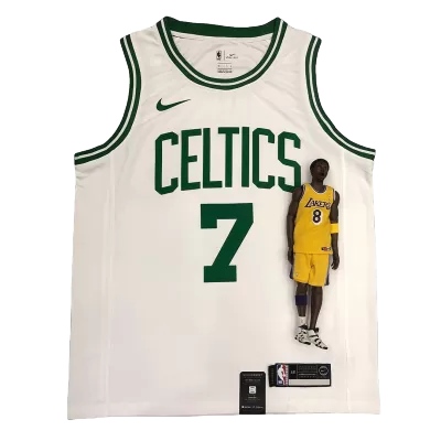 Men's Brown #7 Boston Celtics Swingman Vintage NBA Jersey 2018 - jerseystop