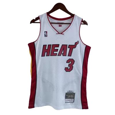 Men's Dwyane Wade #3 Miami Heat Swingman Vintage NBA Jersey - Icon Edition 2005/06 - jerseystop