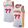 Men's Atlanta Hawks Swingman NBA Customize Jersey - Association Edition 2022/23 - jerseystop