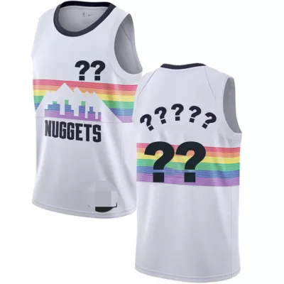 Men's Denver Nuggets Swingman NBA Customize Jersey - City Edition - jerseystop