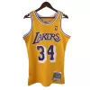 Men's O'NEAL #34 Los Angeles Lakers Swingman Vintage NBA Jersey 1996/97 - jerseystop