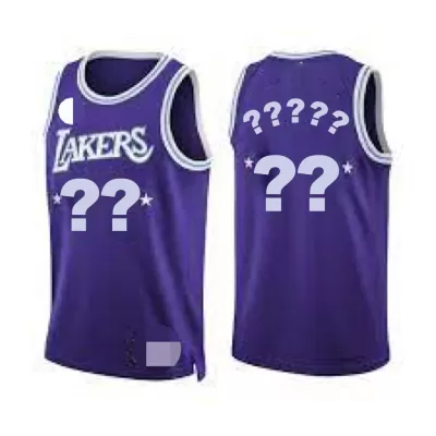 Men's Los Angeles Lakers Swingman NBA Customize Jersey - City Edition 2021/22 - jerseystop