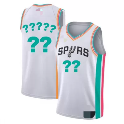 Men's San Antonio Spurs Swingman NBA Customize Jersey - City Edition 2021/22 - jerseystop