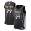 Men's Brooklyn Nets Swingman NBA Customize Jersey - City Edition 2020/21 - jerseystop