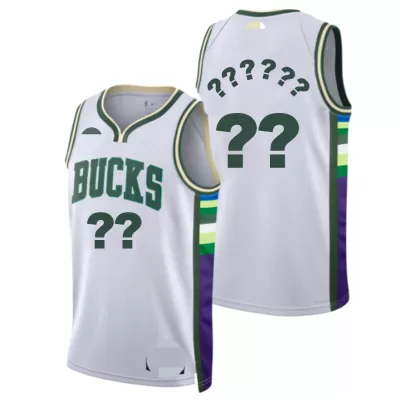 Men's Milwaukee Bucks Swingman NBA Customize Jersey - City Edition 2021/22 - jerseystop