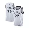 Men's Brooklyn Nets Swingman NBA Customize Jersey - Association Edition 2020/21 - jerseystop