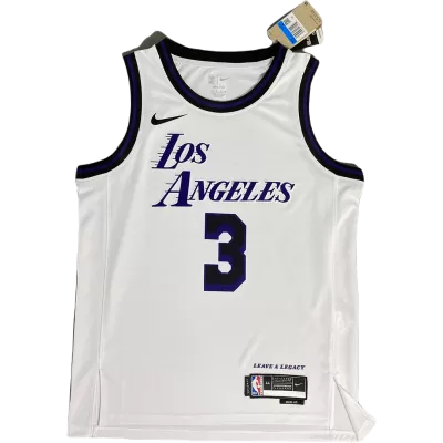 Men's Toronto Raptors Anthony Davis #3 Swingman NBA Jersey - Association Edition 2022/23 - jerseystop