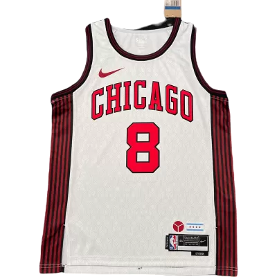 Men's LAVINE #8 Chicago Bulls Swingman Vintage NBA Jersey - City Edition 2022/23 - jerseystop