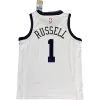 Men's Los Angeles Lakers D'Angelo Russell #1 Swingman NBA Jersey - Association Edition 2022/23 - jerseystop