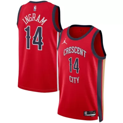 Men's New Orleans Pelicans Brandon Ingram #14 Swingman NBA Jersey - Statement Edition 2023/24 - jerseystop