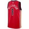 Men's New Orleans Pelicans Zion Williamson #1 Swingman NBA Jersey - Statement Edition 2023/24 - jerseystop