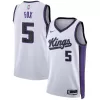 Men's Sacramento Kings De'Aaron Fox #5 Swingman NBA Jersey - Association Edition 2023/24 - jerseystop