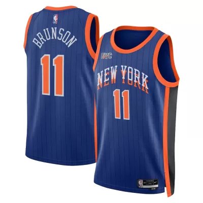 Men's New York Knicks Jalen Brunson #11 Swingman NBA Jersey - City Edition 2023/24 - jerseystop