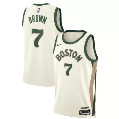 Men's Boston Celtics Jaylen Brown #7 Swingman NBA Jersey - City Edition 2023/24 - jerseystop