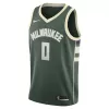 Men's Milwaukee Bucks Damian Lillard #0 Swingman NBA Jersey - Icon Edition - jerseystop