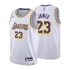 Kids's Los Angeles Lakers LeBron James #23 Swingman NBA Jersey - Association Edition 2022/23 - jerseystop