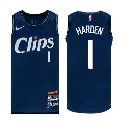 Men's Los Angeles Clippers James Harden #1 NBA Jersey - City Edition 2023/24 - jerseystop