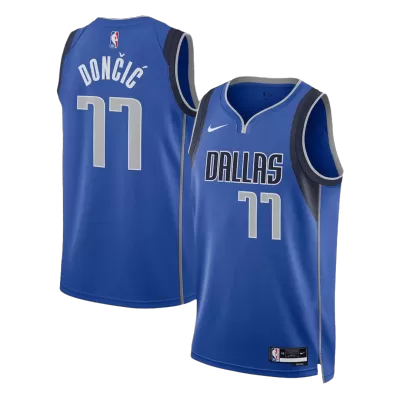 Kids's Dallas Mavericks Doncic #77 Swingman NBA Jersey - Icon Edition 2022/23 - jerseystop