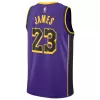 Men's Los Angeles Lakers LeBron James #23 Swingman NBA Jersey 2022/23 - jerseystop