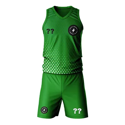 Kids Basketball Uniforms Personalized Customized Swingman Jersey Green (Top+Shorts) - jerseystop