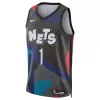 Men's Brooklyn Nets Mikal Bridges #1 Swingman NBA Jersey - City Edition 2023/24 - jerseystop