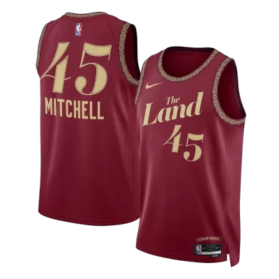 Men's Cleveland Cavaliers MITCHELL #45 Swingman NBA Jersey - City Edition 2023/24 - jerseystop