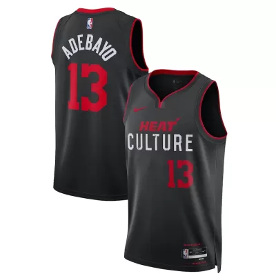 Men's Miami Heat Bam Adebayo #13 Swingman NBA Jersey - City Edition 2023/24 - jerseystop