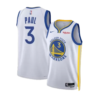 Men's Golden State Warriors Chris Paul #3 Swingman NBA Jersey - Association Edition 2023/24 - jerseystop