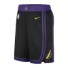 Men's Los Angeles Lakers Swingman NBA Shorts - City Edition 2023/24 - jerseystop