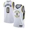 Men's Indiana Pacers Tyrese Haliburton #0 Swingman NBA Jersey - Association Edition - jerseystop