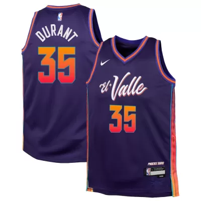 Kids's Phoenix Suns Kevin Durant #35 Swingman NBA Jersey - City Edition - jerseystop