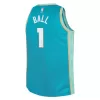 Kids's Charlotte Hornets LaMelo Ball #1 Swingman NBA Jersey - City Edition - jerseystop