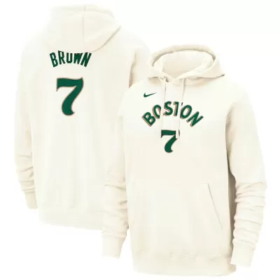 Men's Boston Celtics Jaylen Brown #7 NBA Jersey Hoodie - City Edition 2023/24 - jerseystop