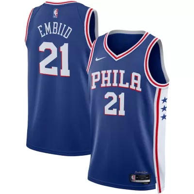 Men's Philadelphia 76ers Joel Embiid #21 Swingman NBA Jersey - Icon Edition - jerseystop